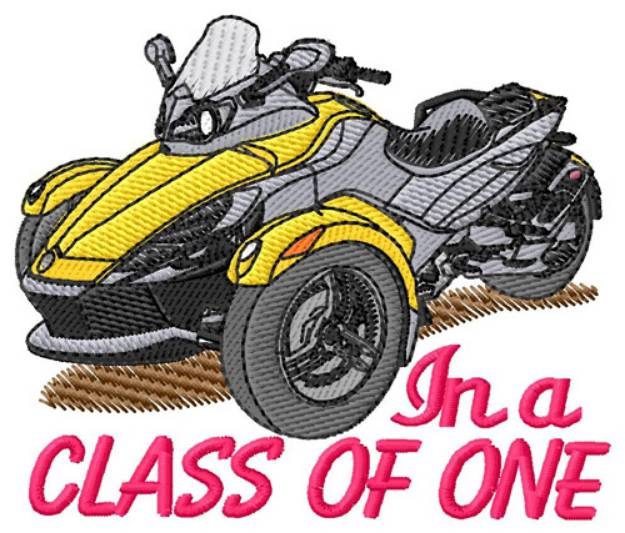 Picture of Class Of One Machine Embroidery Design