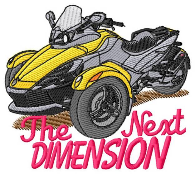 Picture of The Next Dimension Machine Embroidery Design