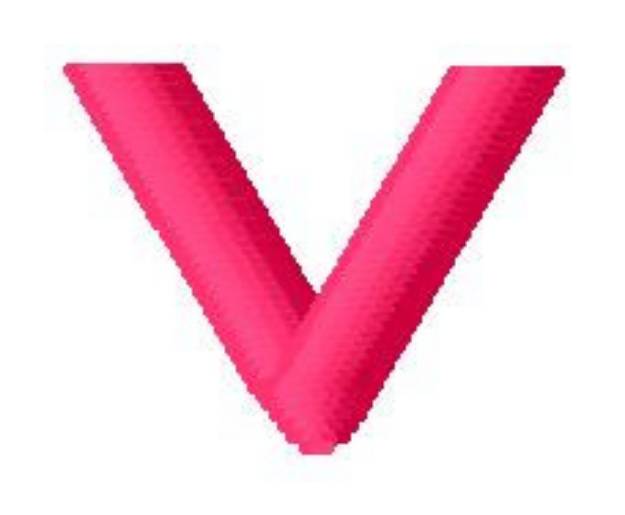 Picture of V Machine Embroidery Design
