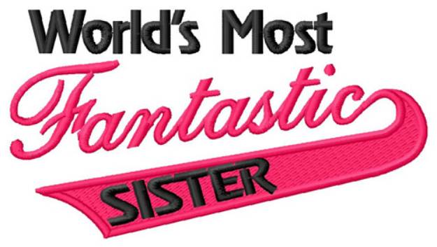 Picture of Fantastic Sister Machine Embroidery Design