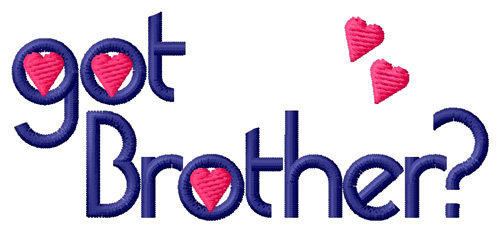 Got Brother Machine Embroidery Design
