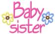 Picture of Baby Sister Machine Embroidery Design
