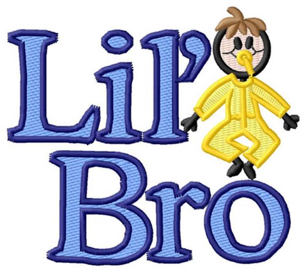 Picture of Lil Bro Machine Embroidery Design