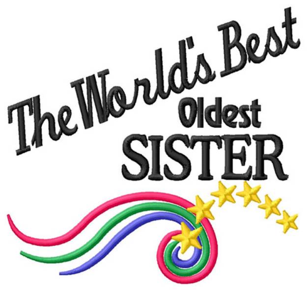 Picture of Oldest Sister Machine Embroidery Design