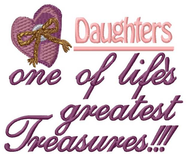 Picture of Daughters Machine Embroidery Design