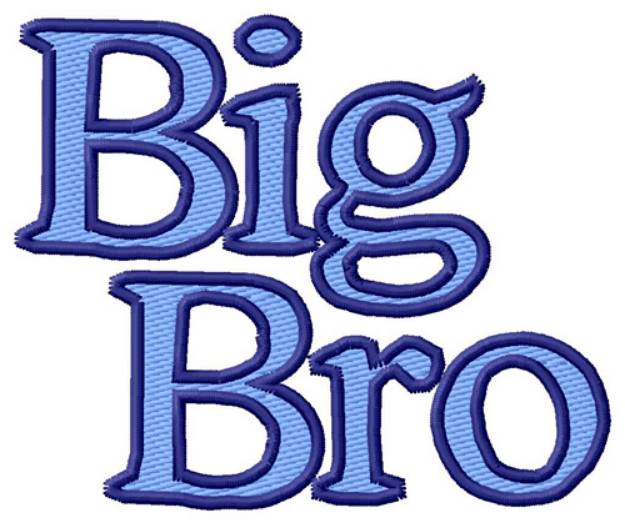 Picture of Big Bro Machine Embroidery Design
