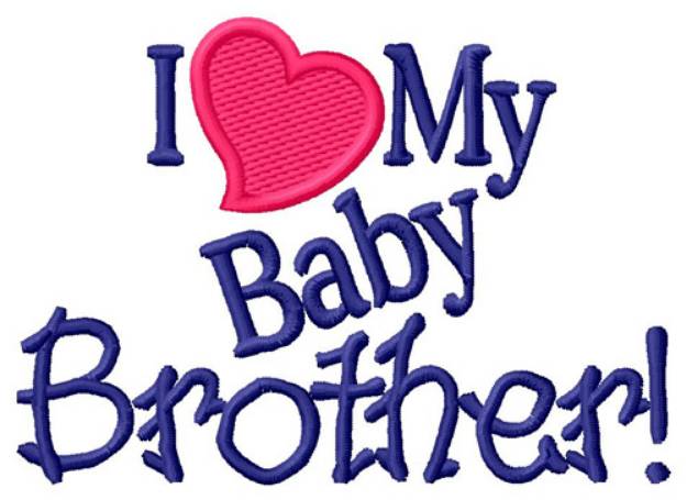Picture of Baby Brother Machine Embroidery Design