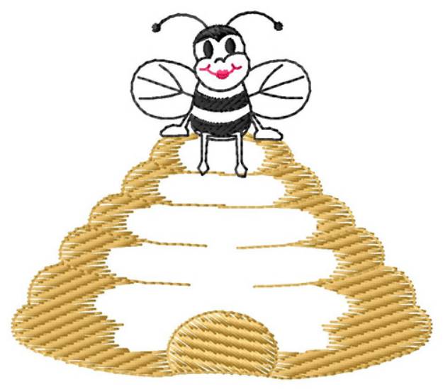 Picture of Beehive Machine Embroidery Design