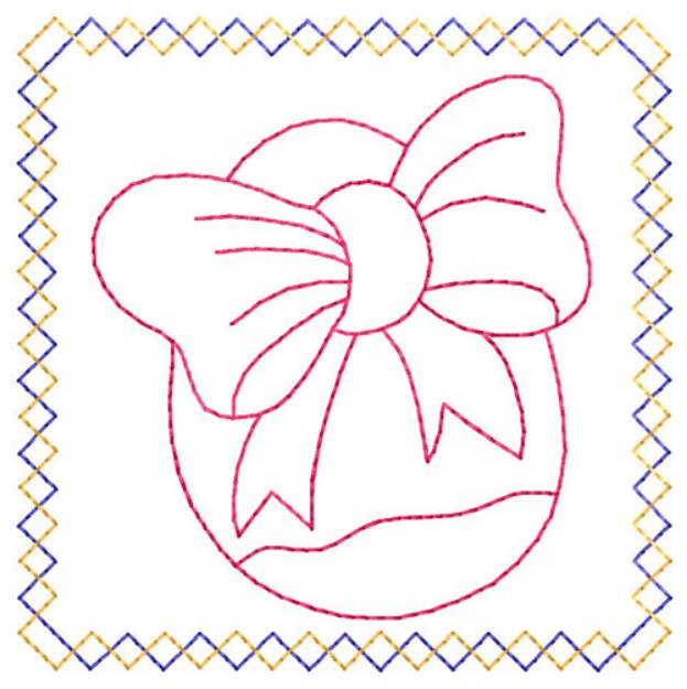 Picture of Easter Egg Machine Embroidery Design