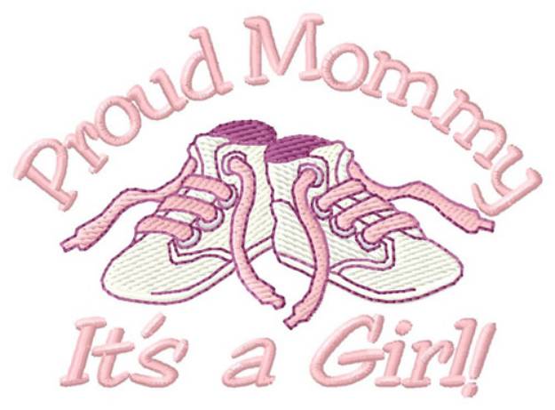 Picture of Proud Mommy Machine Embroidery Design