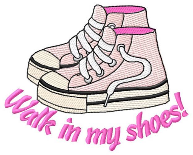 Picture of Walk In My Shoes! Machine Embroidery Design