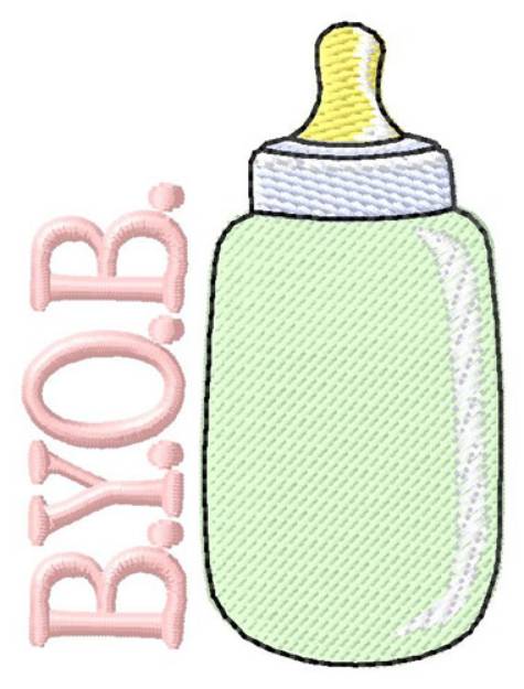 Picture of B.Y.O.B. Machine Embroidery Design