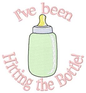 Picture of Hitting The Bottle Machine Embroidery Design