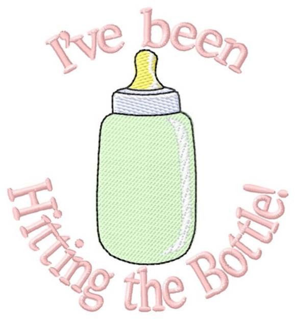 Picture of Hitting The Bottle Machine Embroidery Design