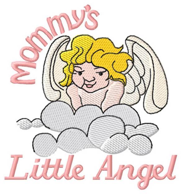 Picture of Mommys Little Angel Machine Embroidery Design