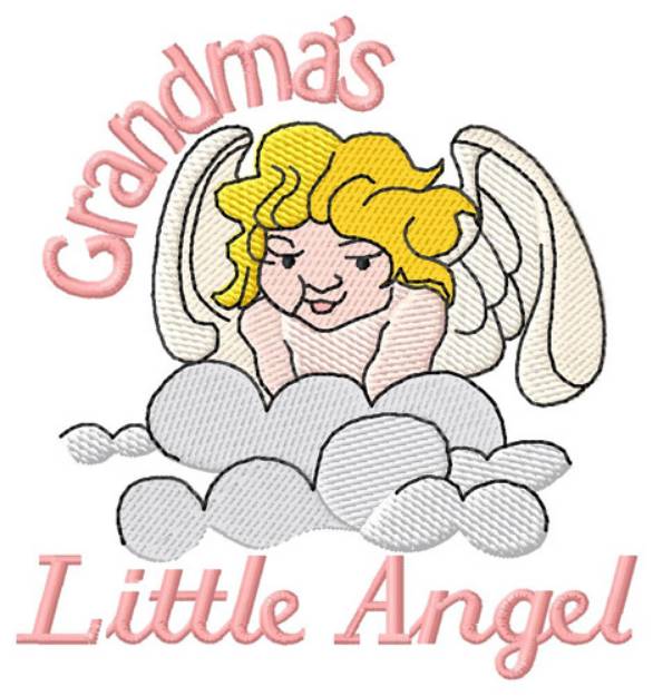 Picture of Grandmas Little Angel Machine Embroidery Design