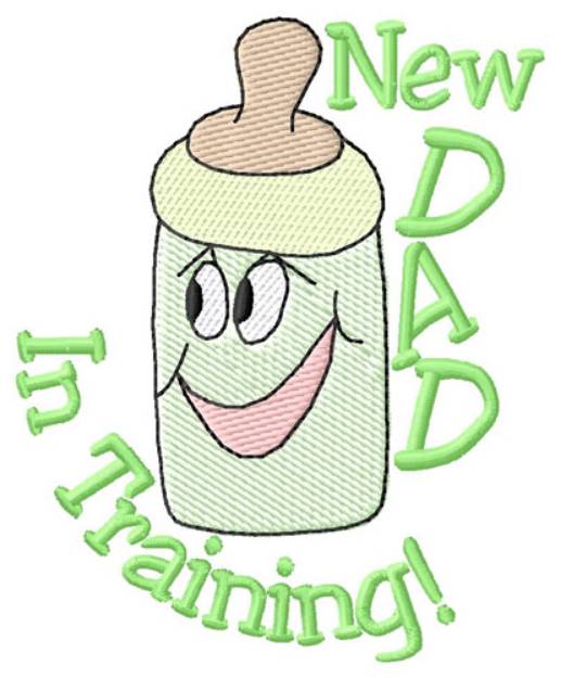 Picture of New Dad Machine Embroidery Design