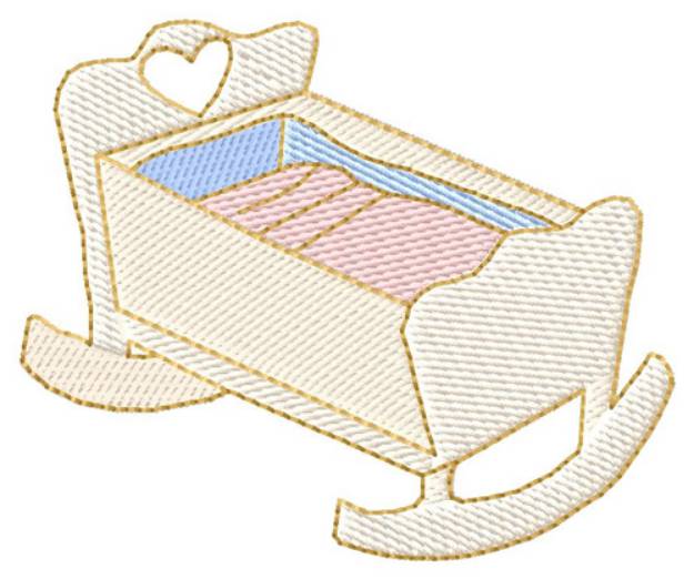 Picture of Cradle Machine Embroidery Design