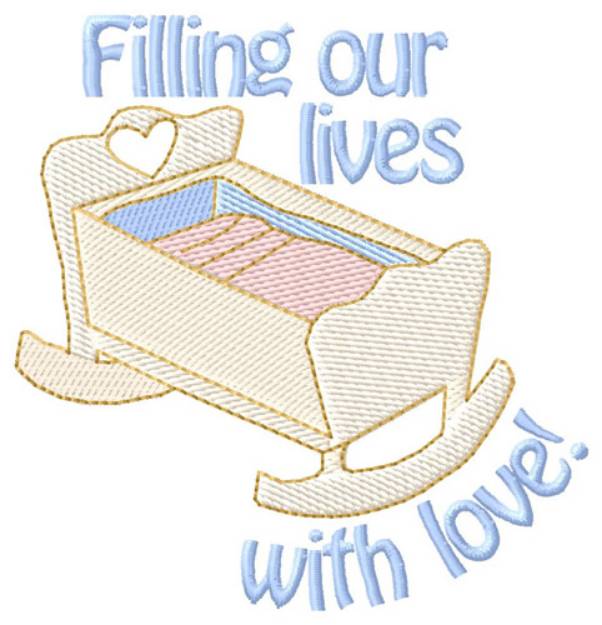 Picture of Filling Our Lives Machine Embroidery Design