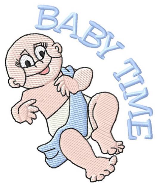Picture of Baby Time Machine Embroidery Design