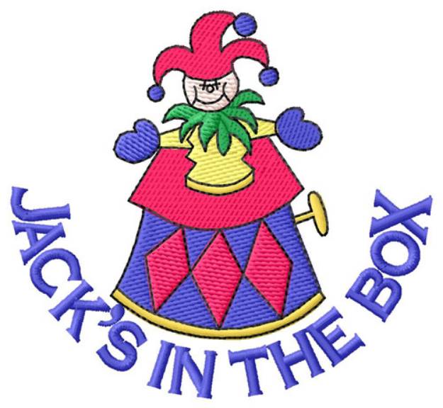Picture of Jacks In The Box Machine Embroidery Design