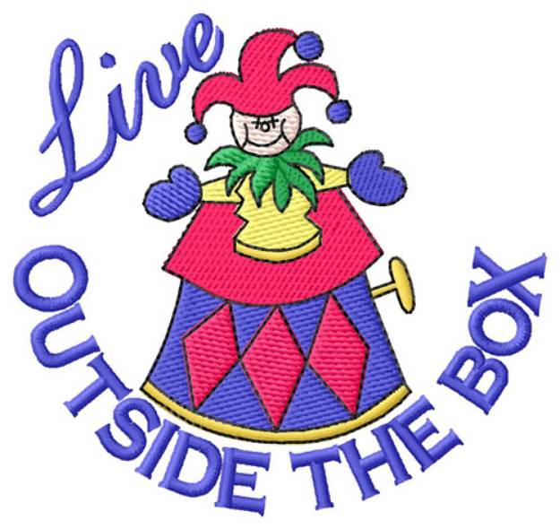 Picture of Outside The Box Machine Embroidery Design