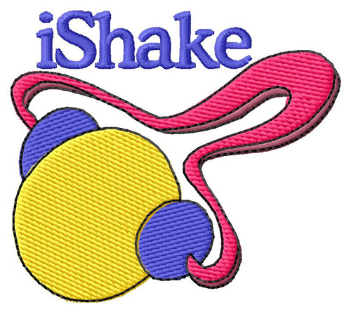 I Shake Machine Embroidery Design