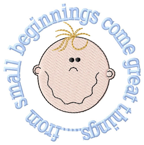 Great Things Machine Embroidery Design