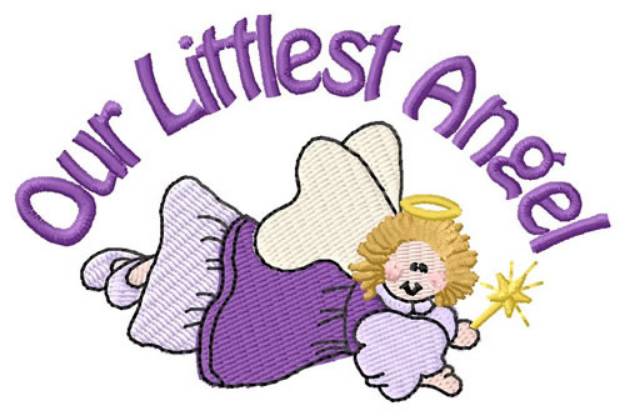 Picture of Our Littlest Angel Machine Embroidery Design