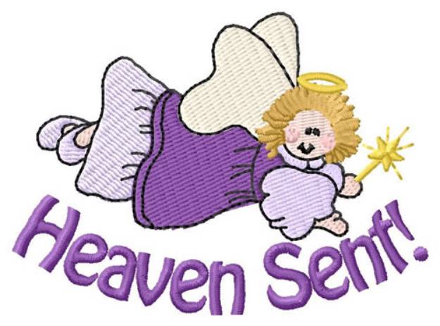 Picture of Heaven Sent! Machine Embroidery Design