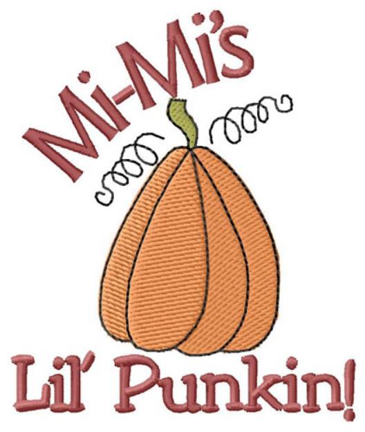 Picture of Mi-Mis Lil Punkin Machine Embroidery Design