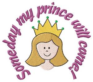 Picture of Someday My Prince.... Machine Embroidery Design