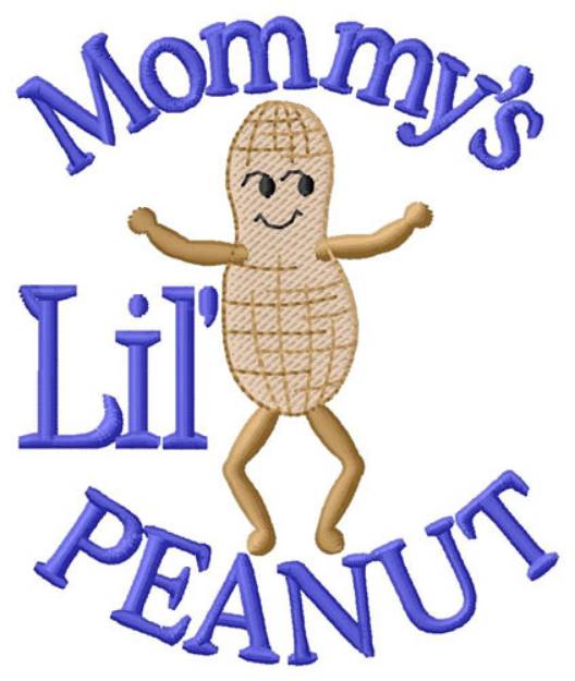 Picture of Mommys Lil Peanut Machine Embroidery Design