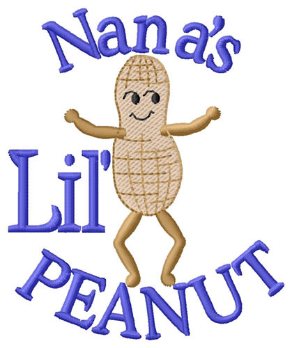 Nanas Lil Peanut Machine Embroidery Design