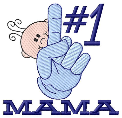 #1 Mama Machine Embroidery Design