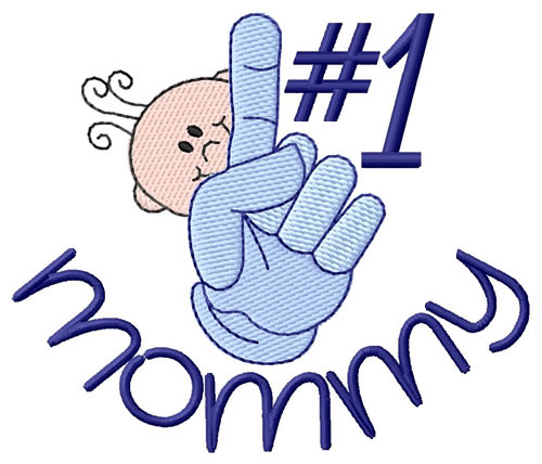 #1 Mommy Machine Embroidery Design