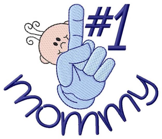 Picture of #1 Mommy Machine Embroidery Design