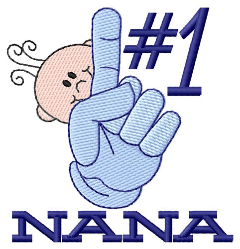#1 Nana Machine Embroidery Design