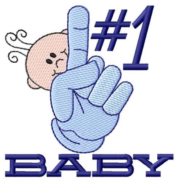 Picture of #1 Baby Machine Embroidery Design
