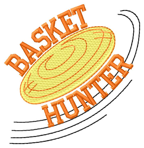 Basket Hunter Machine Embroidery Design