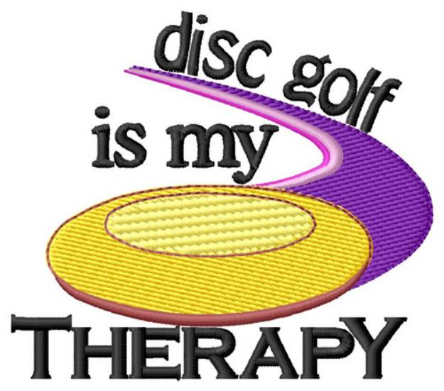 Picture of Therapy Machine Embroidery Design