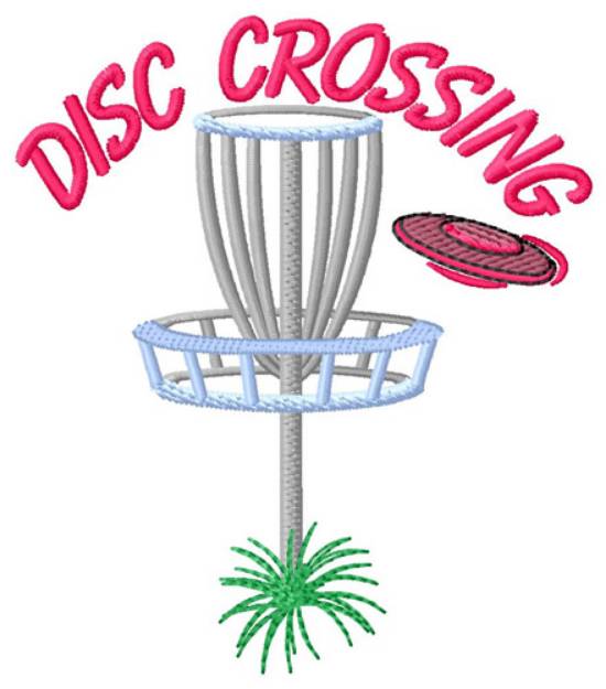 Picture of Disc Crossing Machine Embroidery Design