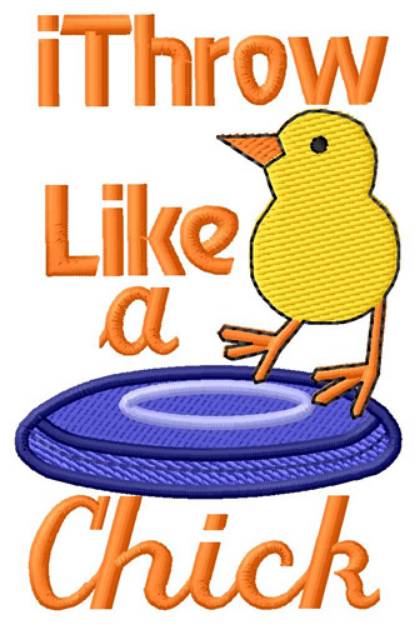 Picture of Like A Chick Machine Embroidery Design