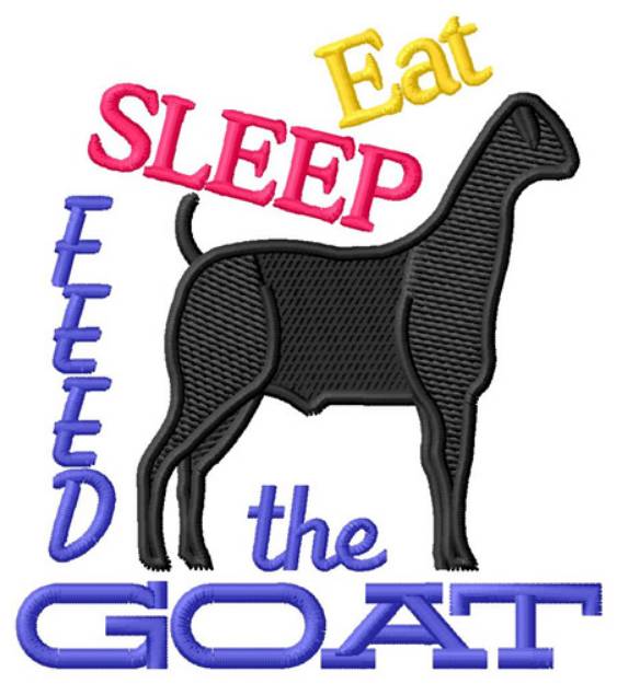 Picture of Eat Sleep Machine Embroidery Design