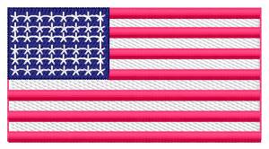 Picture of 48 Star Flag Machine Embroidery Design