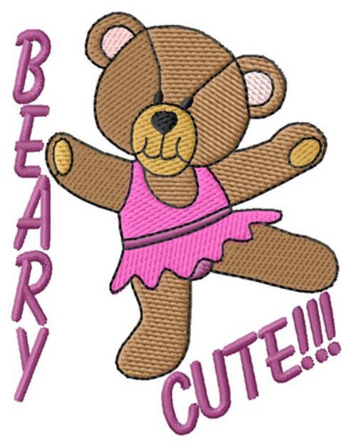 Picture of Beary Cute Machine Embroidery Design