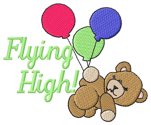 Flying High! Machine Embroidery Design