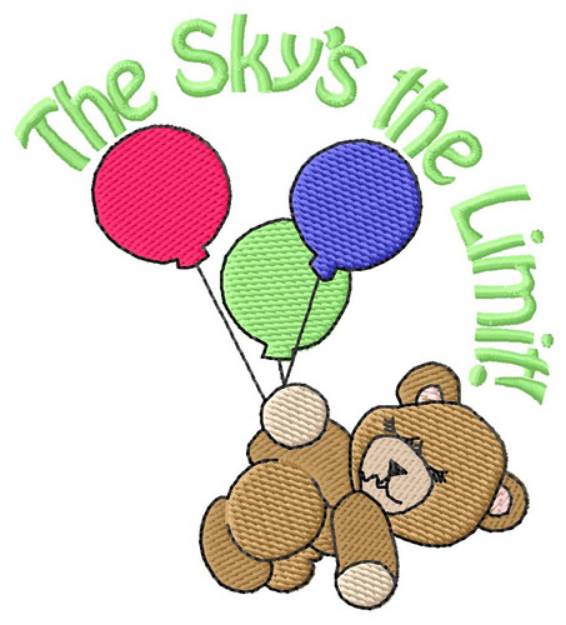 Picture of The Skys the Limit Machine Embroidery Design
