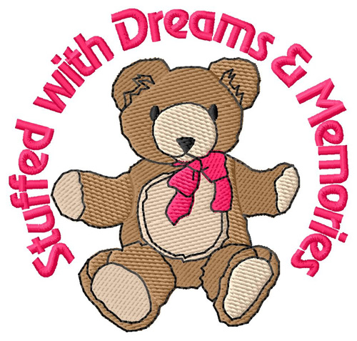 Stuffed With Dreams Machine Embroidery Design
