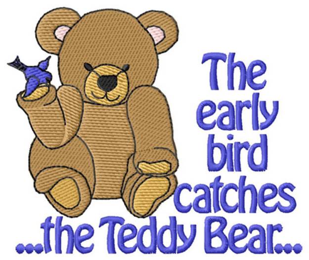 Picture of The Early Bird... Machine Embroidery Design